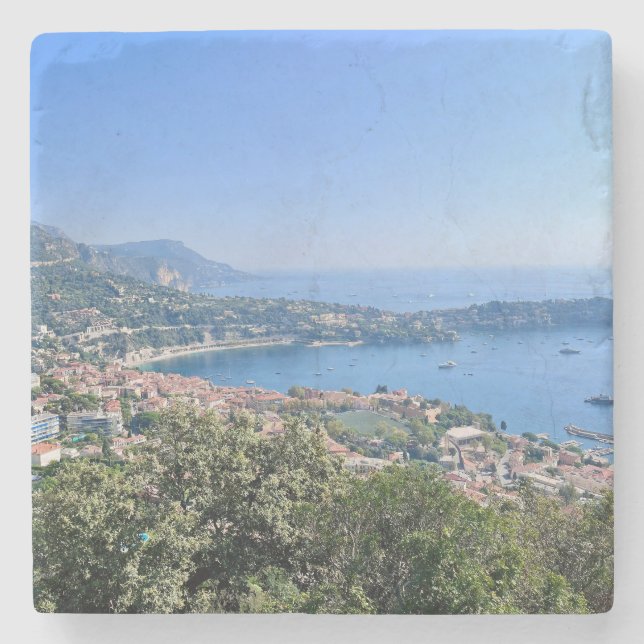 Dessous-de-verre En Pierre Côte d'Azur (Devant)
