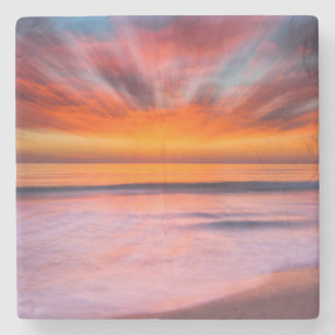 Dessous-de-verre En Pierre Coucher de soleil Tamarack Beach   Carlsbad, CA