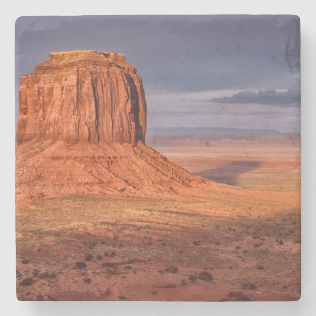 Dessous-de-verre En Pierre Coucher du soleil (Devant)