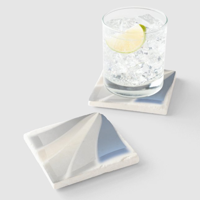Dessous-de-verre En Pierre Couleurs de pierres (Côté)