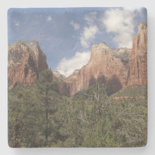 Dessous-de-verre En Pierre Cour des Patriarches II au parc national de Zion