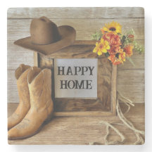 Cowgirl de Happy Home style cow-boy avec bottes de