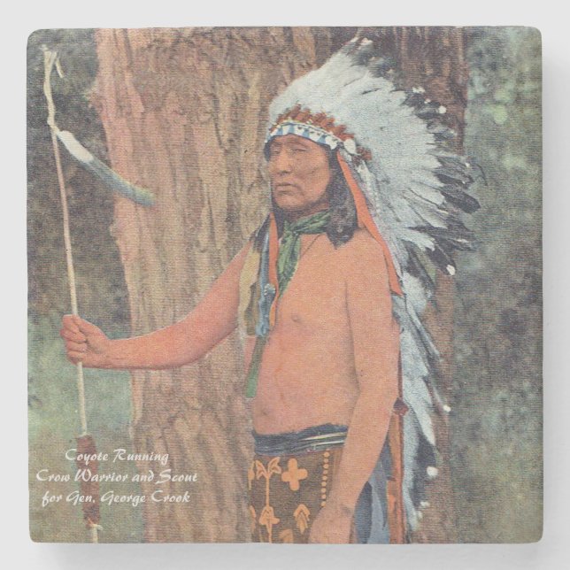 Dessous-de-verre En Pierre Coyote en cours (Devant)