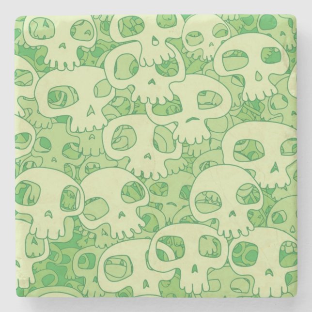 Dessous-de-verre En Pierre Crânes frais (Devant)