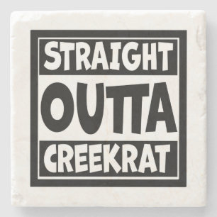 Dessous-de-verre En Pierre CreekRat®   CreekRat Co.   Topanga - Malibu - CA