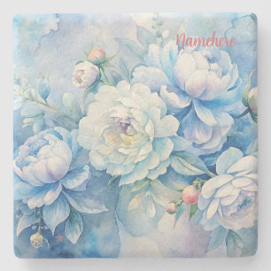 Dessous-de-verre En Pierre Créez vos propres roses chou florales shabby chic