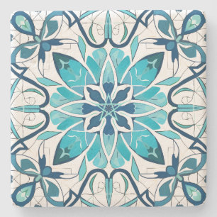 Dessous-de-verre En Pierre Créez Votre Propre Turquoise Faux de Style Talaver