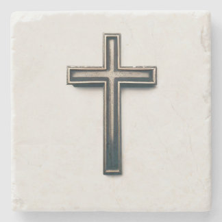 Dessous-de-verre En Pierre Croix religieuse