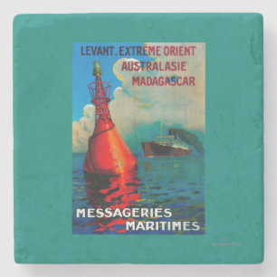 Dessous-de-verre En Pierre Cru extrême PosterEurope de Levant l'Orient