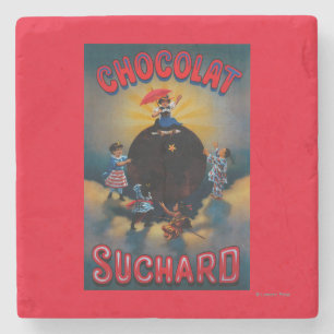 Dessous-de-verre En Pierre Cru PosterEurope de Chocolat Suchard
