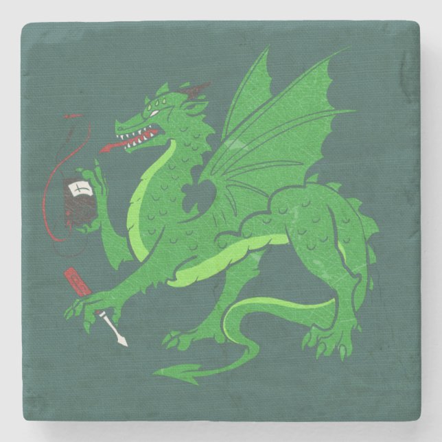 Dessous-de-verre En Pierre CTM dessous de verre en pierre de conception (Devant)