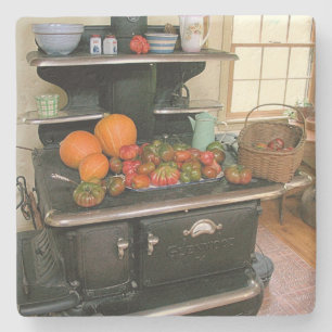 Dessous-de-verre En Pierre Cuisinière à bois