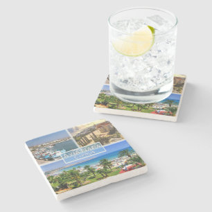 Dessous-de-verre En Pierre CY Chypre - Ayia Napa - Port - Nelia Beach -