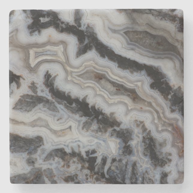 Dessous-de-verre En Pierre Dalle mixte de jaspe agate (Devant)