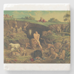 Dessous-de-verre En Pierre Daniel dans le Den des Lions