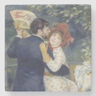 Dessous-de-verre En Pierre Danse de Pays - Renoir Impressionniste peinture