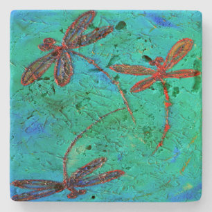 Dessous-de-verre En Pierre Danse Dragonfly