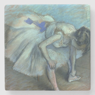 Dessous-de-verre En Pierre Danseur assis par d'Edgar Degas, c.1881-83