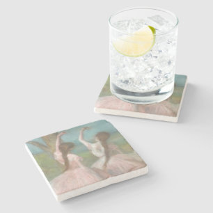 Dessous-de-verre En Pierre Danseurs en Pink Edgar Degas