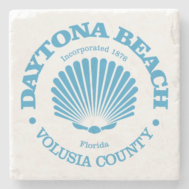Dessous-de-verre En Pierre Daytona Beach (coquillage) (Devant)