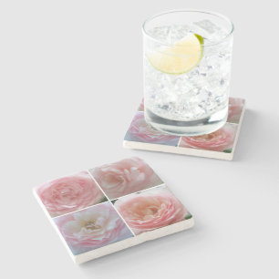 Dessous-de-verre En Pierre De jolies roses