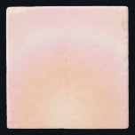 Dessous-de-verre En Pierre Dégradé Fuzz Peach<br><div class="desc">Design dégradé - effet aura - gradient de fuzz de pêche.</div>