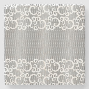 Dessous-de-verre En Pierre Dentelle 1