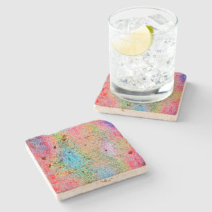 Dessous-de-verre En Pierre Dépréciation des couleurs