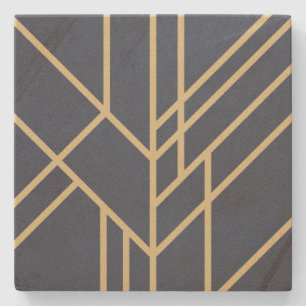 Dessous-de-verre En Pierre Design Art déco