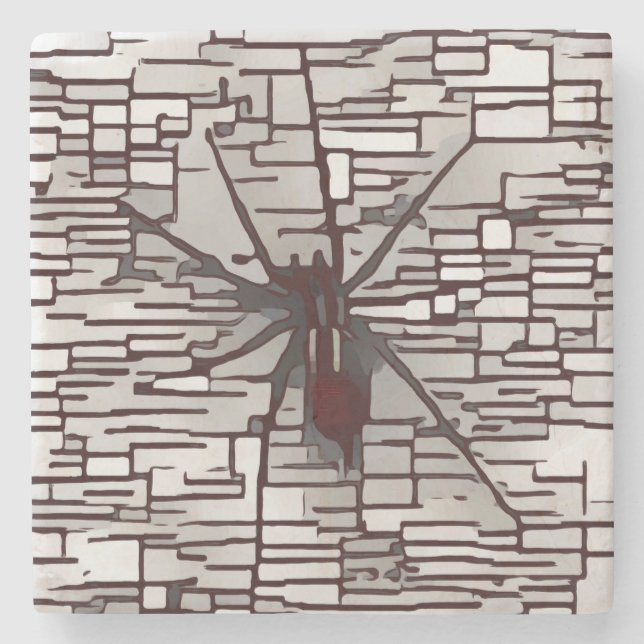 Dessous-de-verre En Pierre Dessous de verre araignée (Devant)