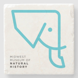 Dessous-de-verre En Pierre Dessous de verre bleus de granit d'éléphant de