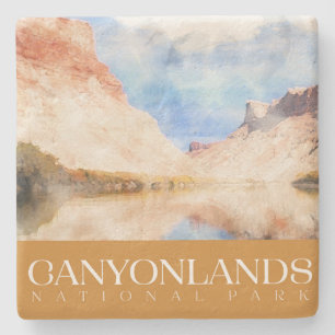 Dessous-de-verre En Pierre Dessous de verre Canyonlands, Parc National Dessou