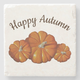 Dessous-de-verre En Pierre Dessous de verre citrouille