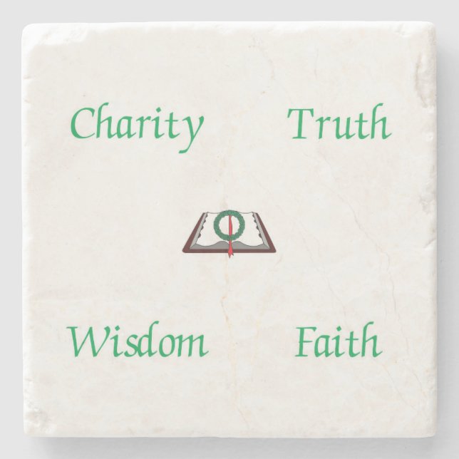 Dessous-de-verre En Pierre Dessous de verre d'Amaranth (Devant)