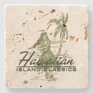 Dessous-de-verre En Pierre Dessous de verre de bar Tiki Tradewinds Hawaiian H