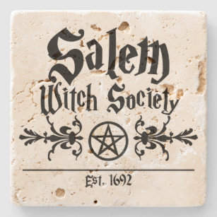 Dessous-de-verre En Pierre Dessous de verre de la Société Salem Witch