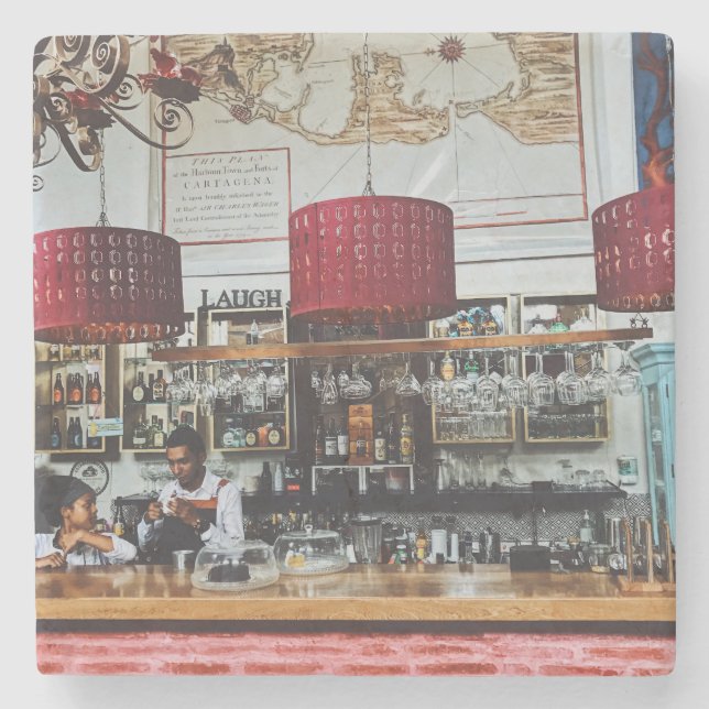 Dessous-de-verre En Pierre Dessous de verre de pierre Cafe Explorer (Devant)