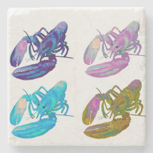 Dessous-de-verre En Pierre Dessous de verre de pierre de homard