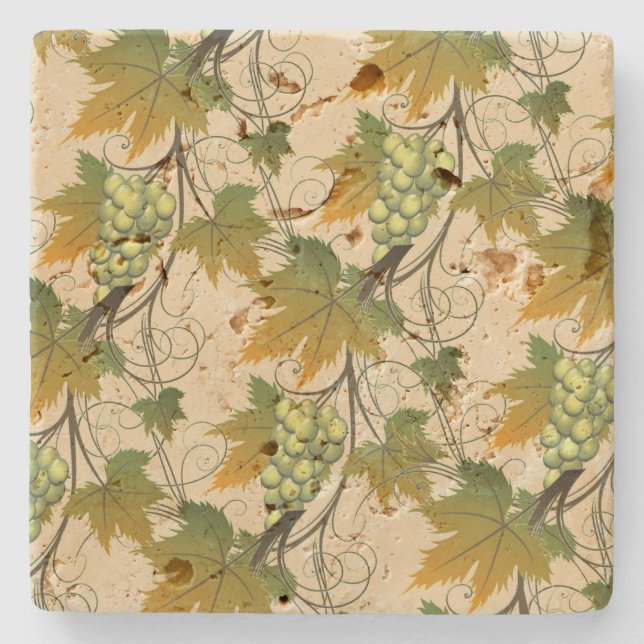 Dessous-de-verre En Pierre Dessous de verre de pierre de vigne (Devant)