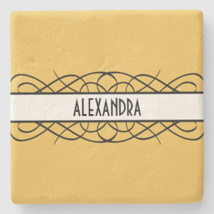 Dessous-de-verre En Pierre Dessous de verre de pierre d'ivoire déco