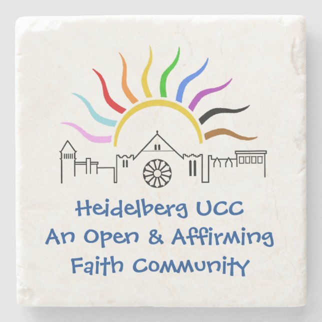 Dessous-de-verre En Pierre Dessous de verre de pierre Heidelberg (Devant)