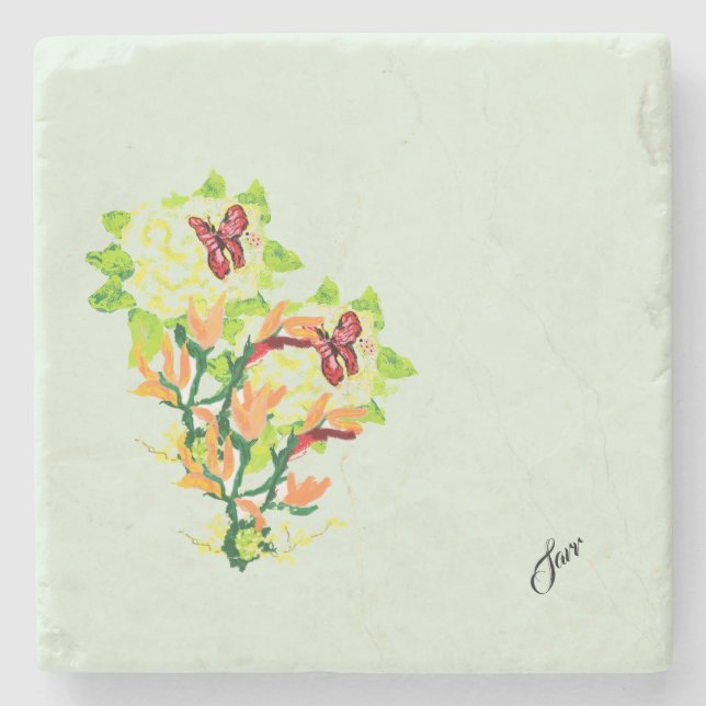 Dessous-de-verre En Pierre Dessous de verre de pierre : Le temps asiatique de (Devant)