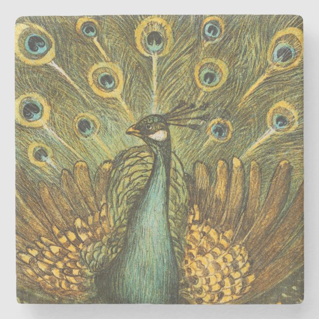 Dessous-de-verre En Pierre Dessous de verre de pierre Pauw rencontre kippen,  (Devant)