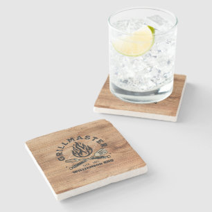 Dessous-de-verre En Pierre Dessous de verre de pierre personnalisée GRILLMAST