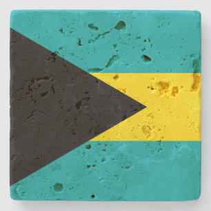 Dessous-de-verre En Pierre Dessous de verre Drapeau Bahamas