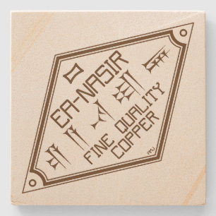Dessous-de-verre En Pierre Dessous de verre en cuivre de haute qualité Ea-Nas