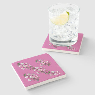 Dessous-de-verre En Pierre dessous de verre en fleurs de cerisier