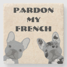 Dessous de verre en pierre