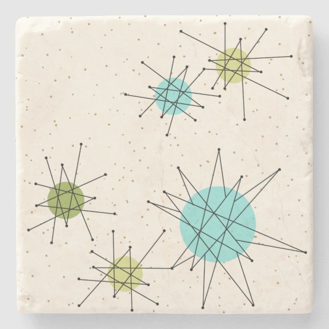 Dessous-de-verre En Pierre Dessous de verre en pierre atomiques iconiques de (Devant)