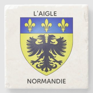 Dessous-de-verre En Pierre Dessous de verre en pierre - Blason de L'Aigle